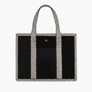 NWT Eric Javits Large Cote d'Azur Tote Black- GORGEOUS MSRP $350
